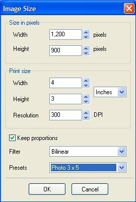 reducing image size